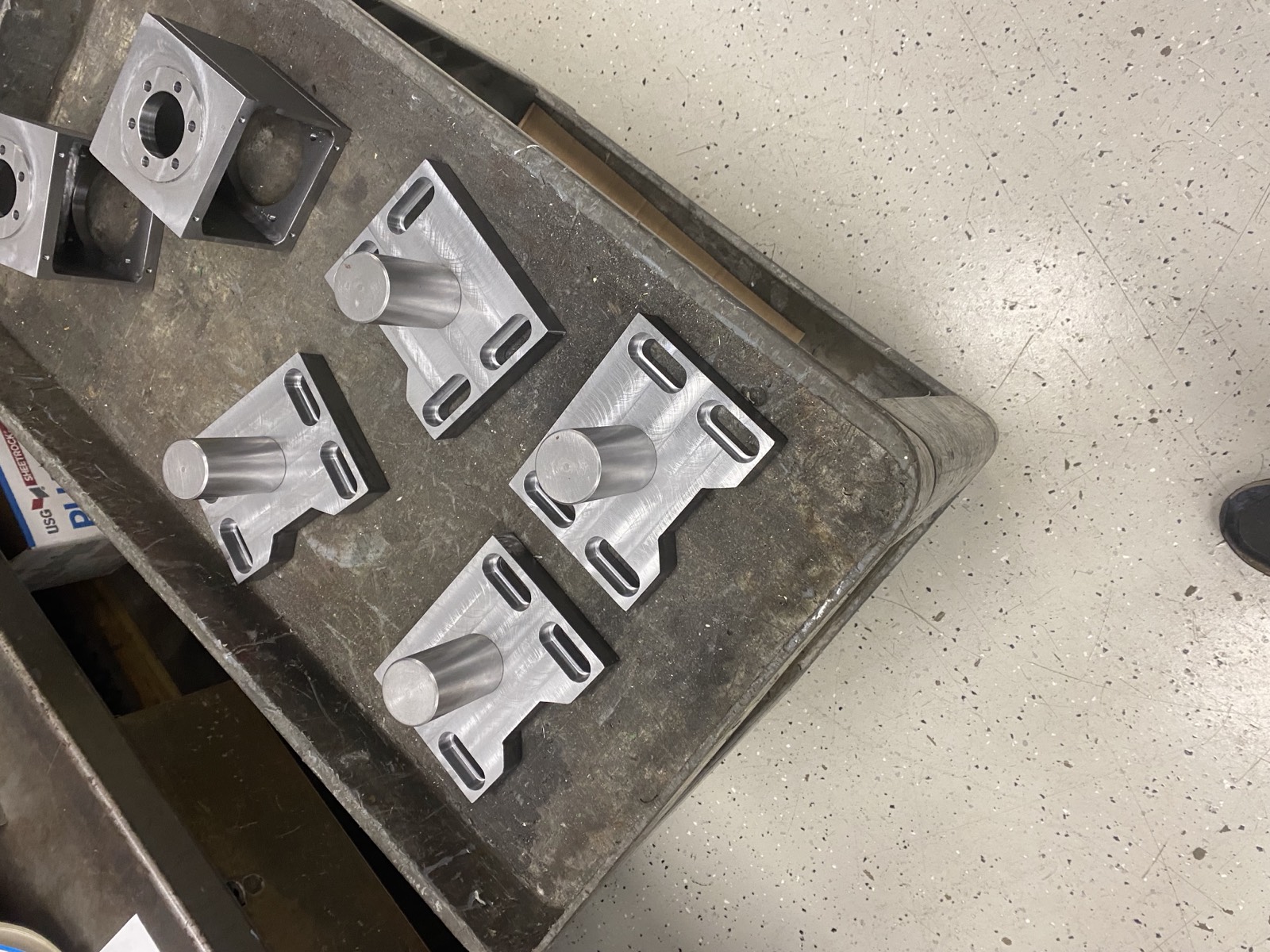 CNC machined part / setup by Manik Machining #1