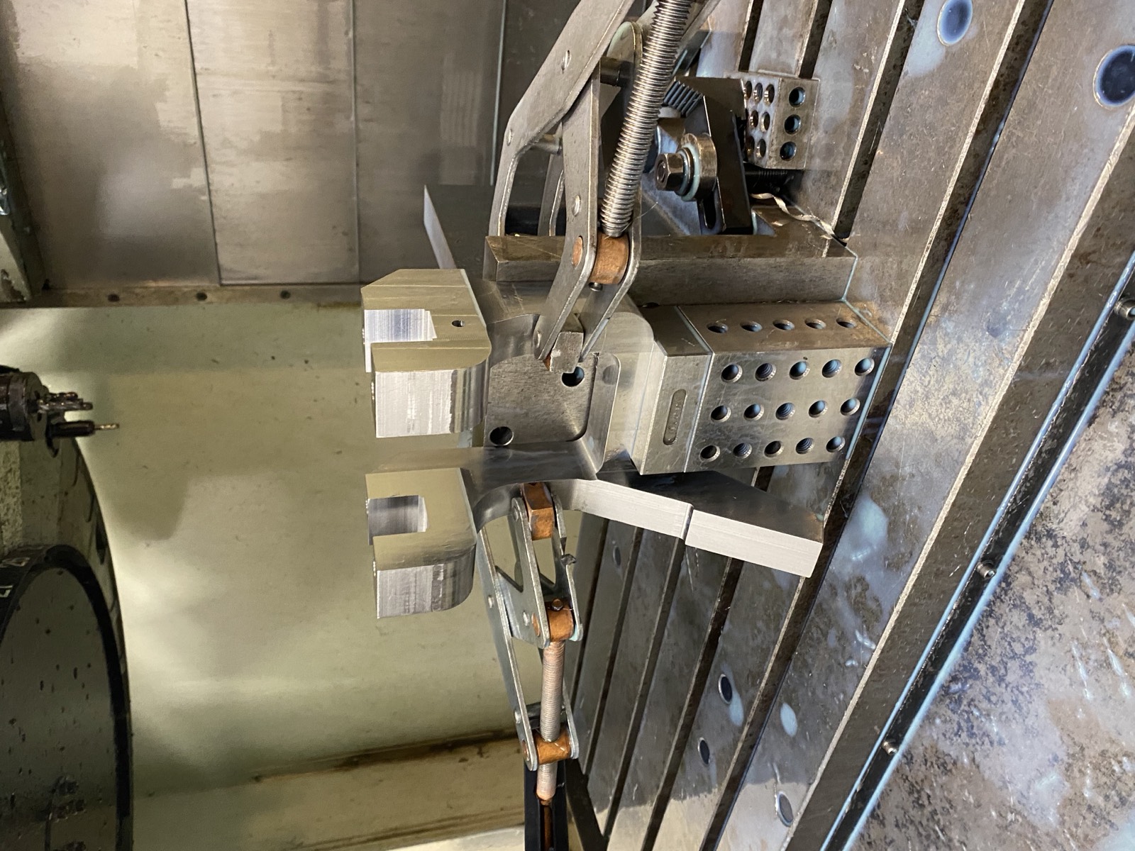 CNC machined part / setup by Manik Machining #7