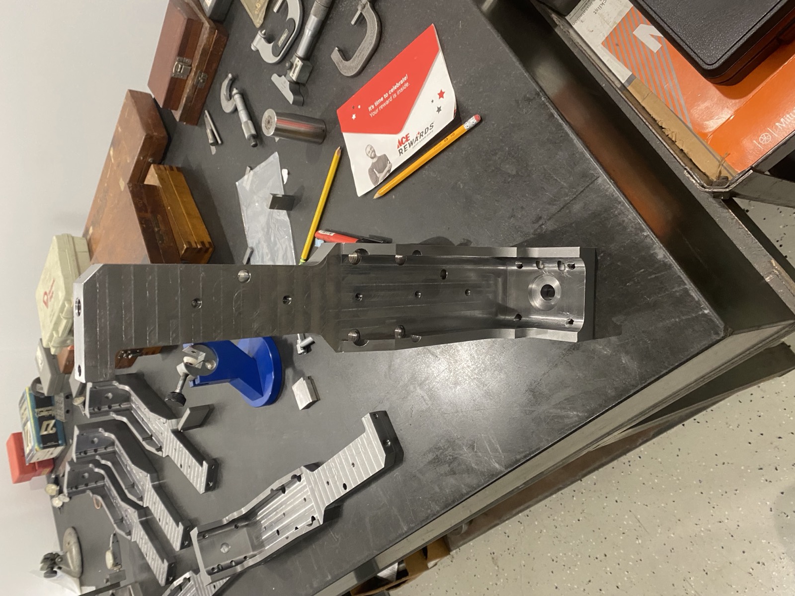 CNC machined part / setup by Manik Machining #8