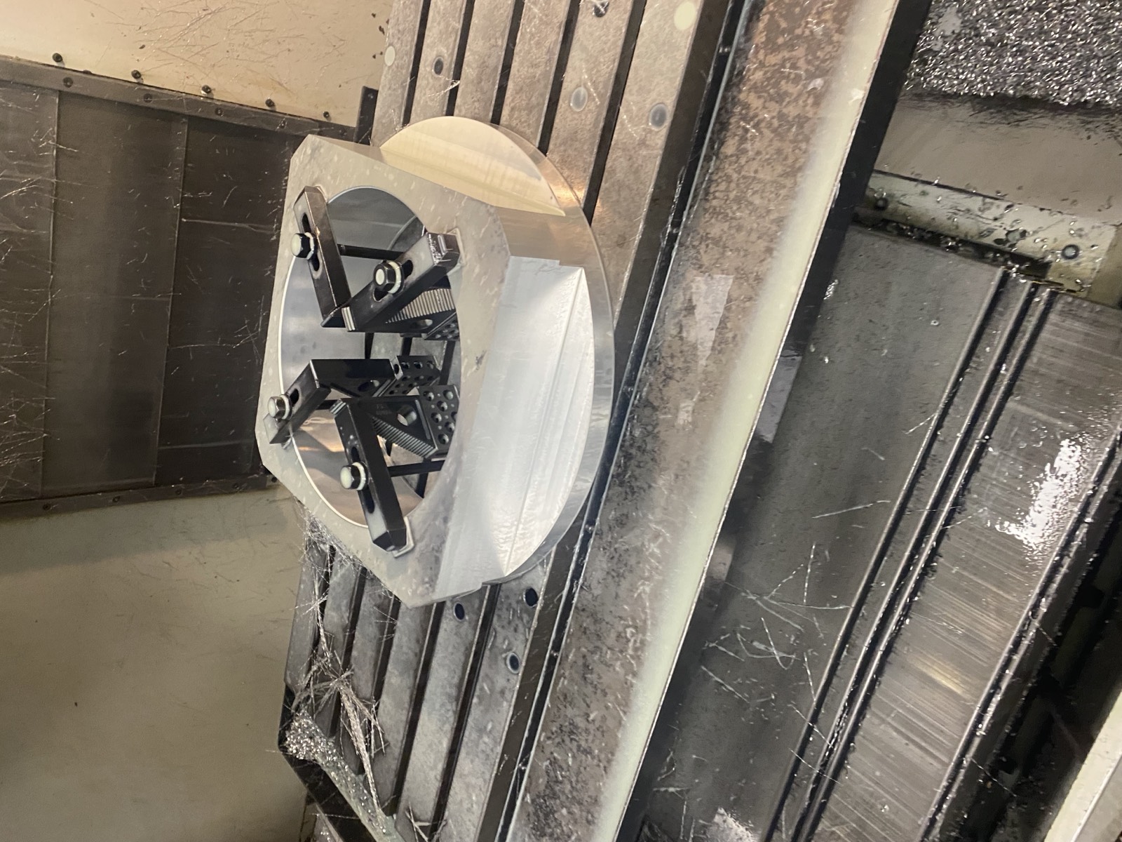 CNC machined part / setup by Manik Machining #11