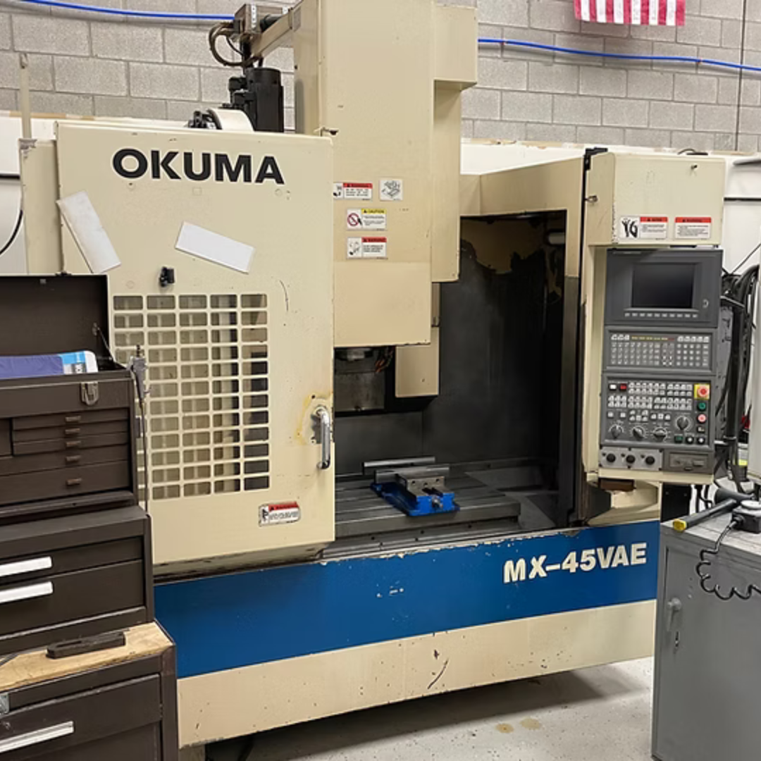 OKUMA MX-45VAE CNC Vertical Mill at Manik Machining